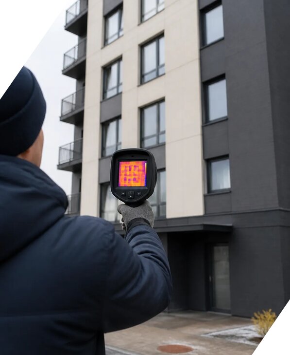 Тепловизионное обследование зданий в Мытищах от 5078 р. | ЭкспертизаРоссия